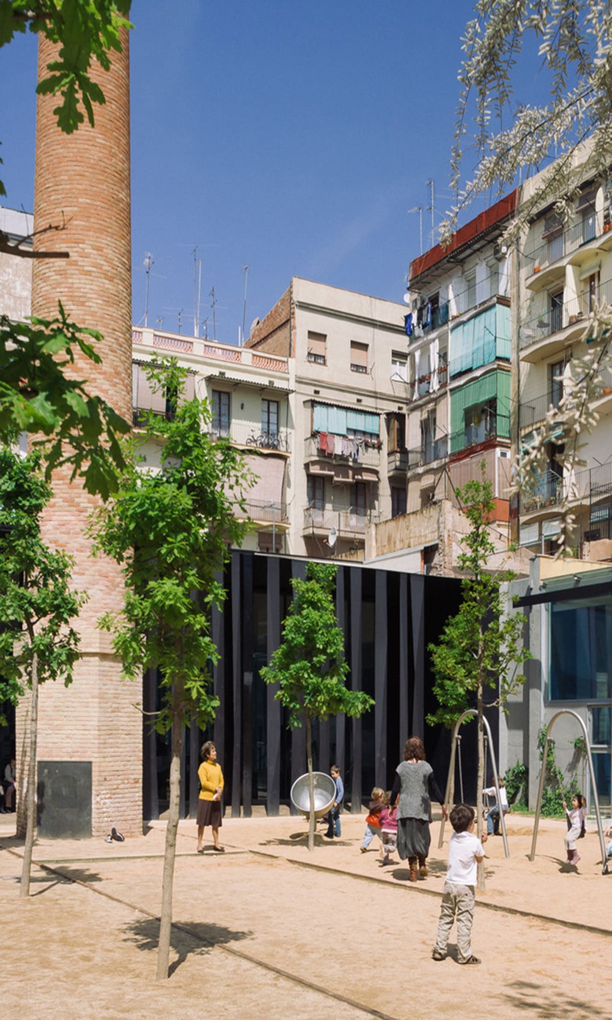 Joan Oliver Library in Santa Antoni Barcelona