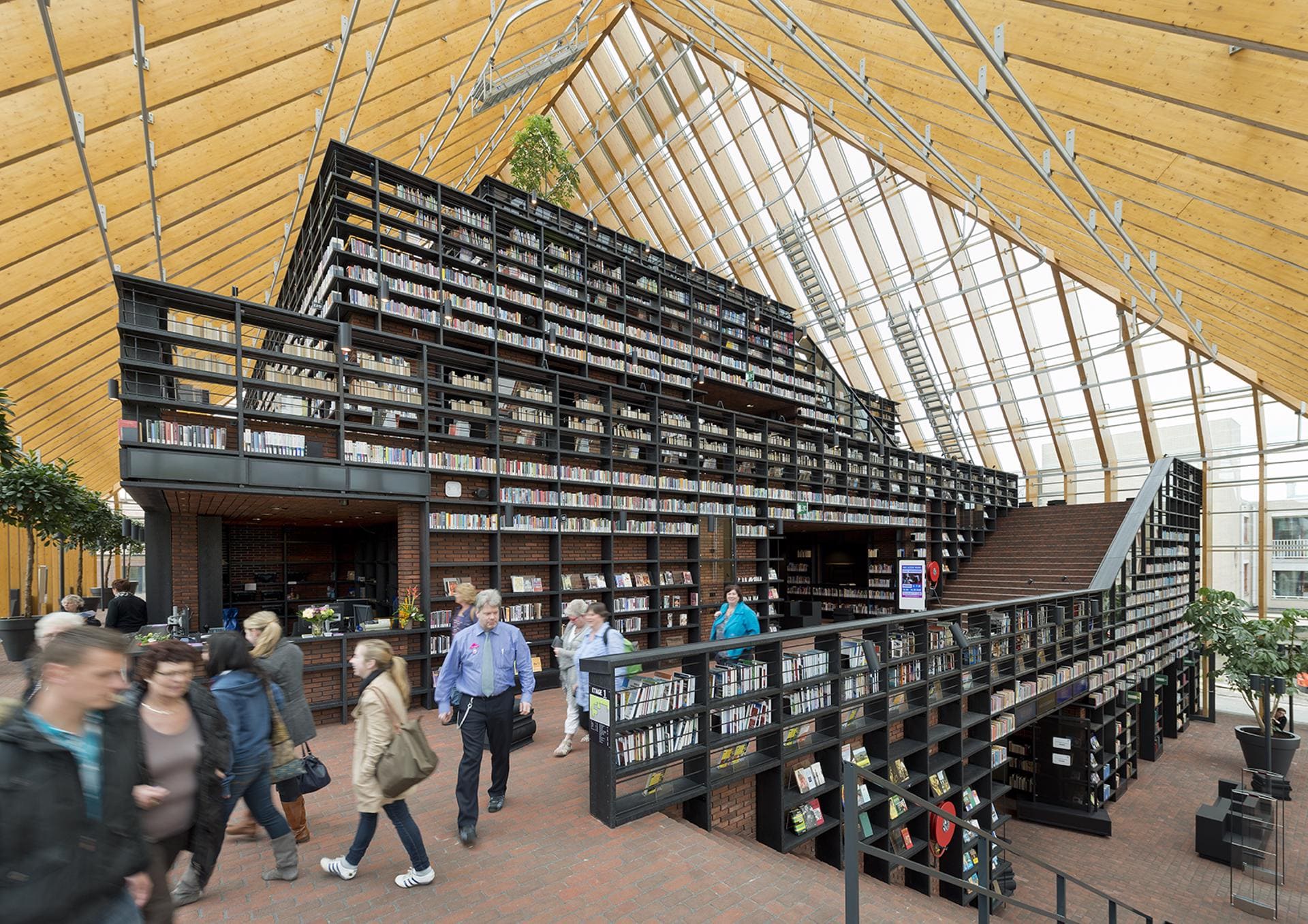 Book Mountain – Public Library Spijkenisse