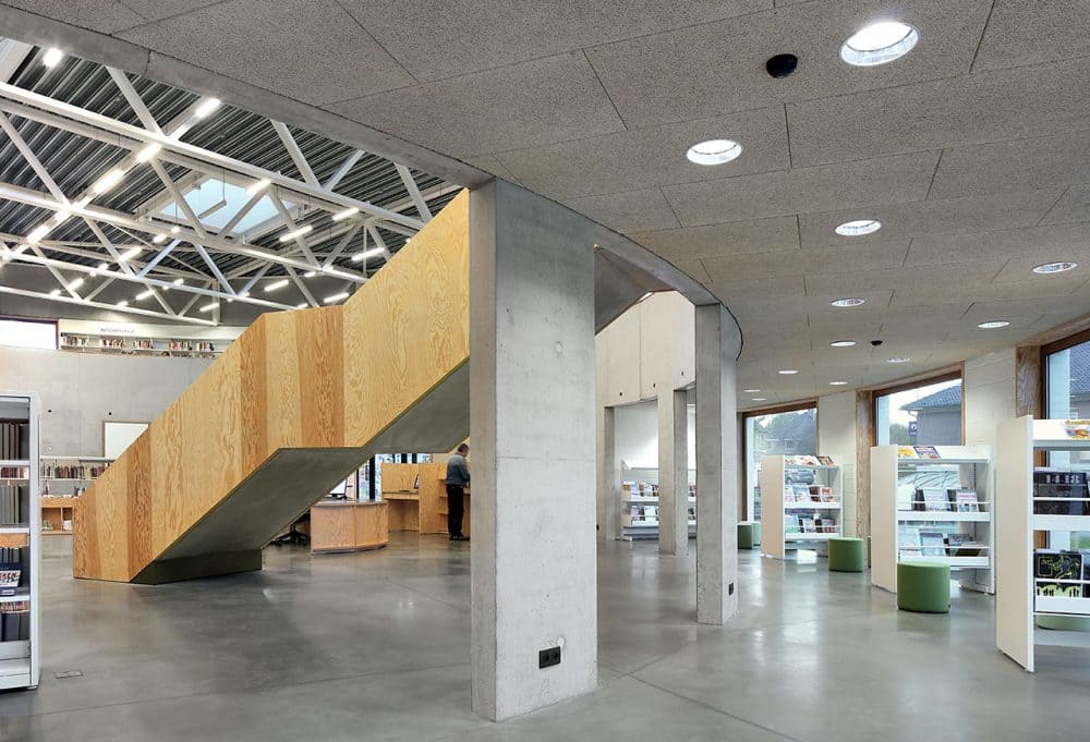 Public Library and Concert Hall in Lubbeek