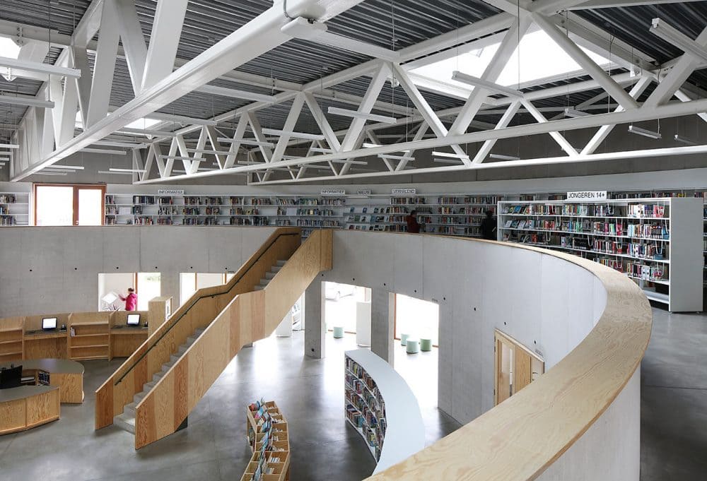 Public Library and Concert Hall in Lubbeek